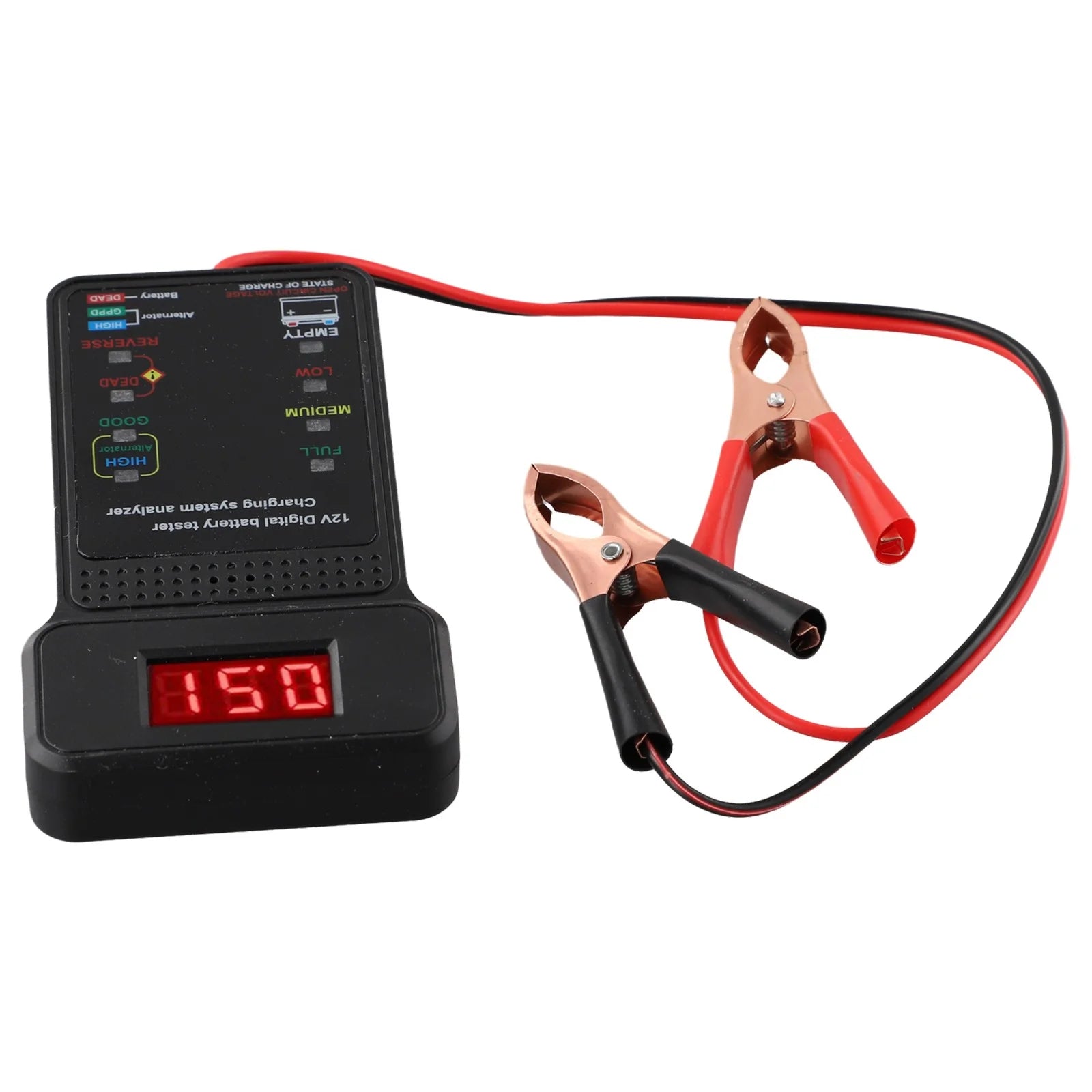 12V Battery Tester 100-2000CCA Car Electric Quantity Detector Diagnostic Tool