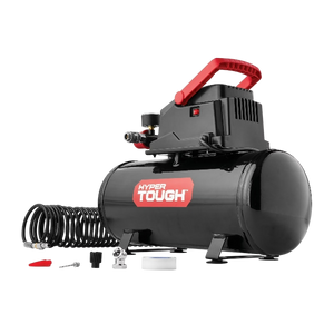 Hyper Tough Black 100 PSI Oil-free Portable Air Compressor 3 gal