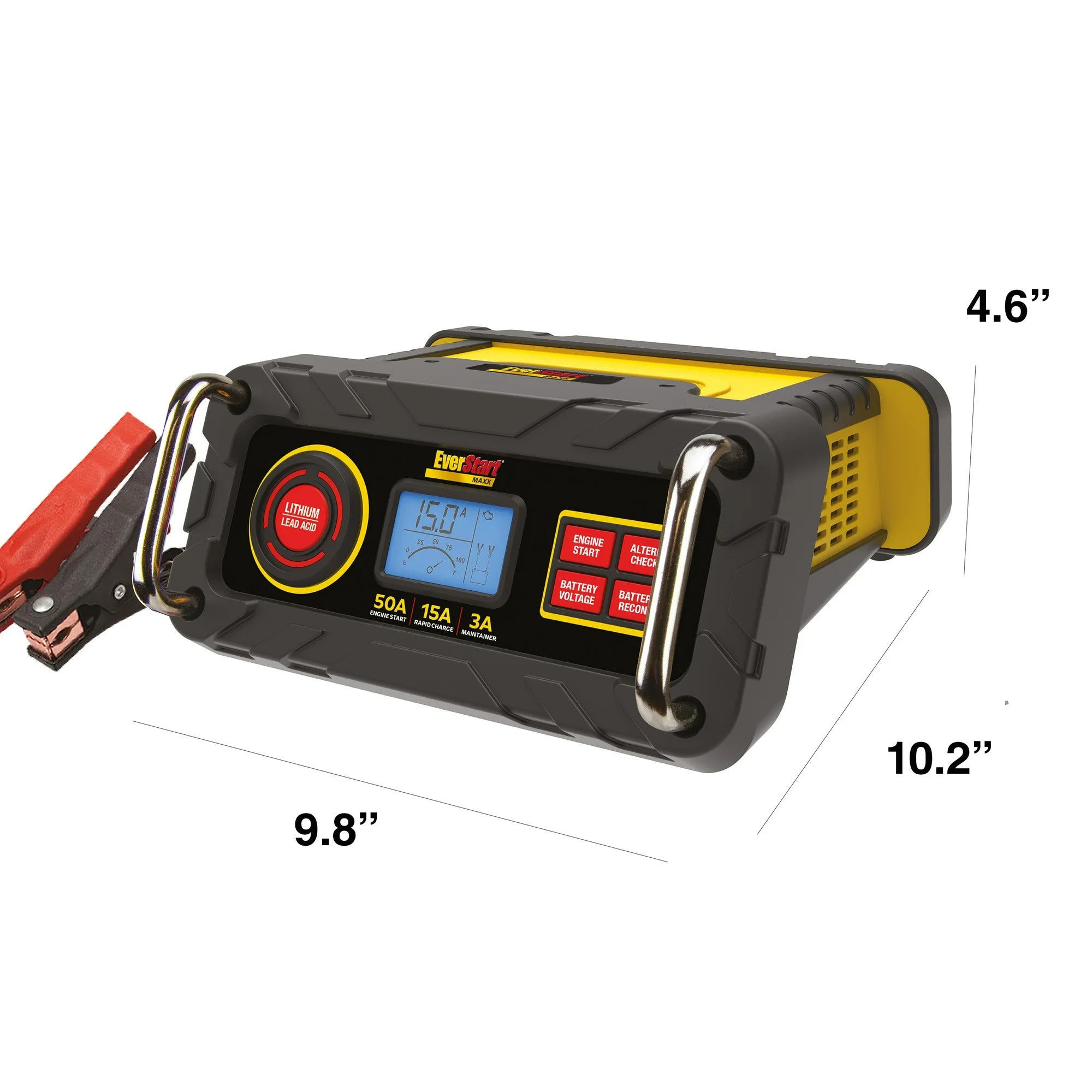 Everstart Maxx 50 Amp Automotive Battery ChargerMaintainer (BC50BE)
