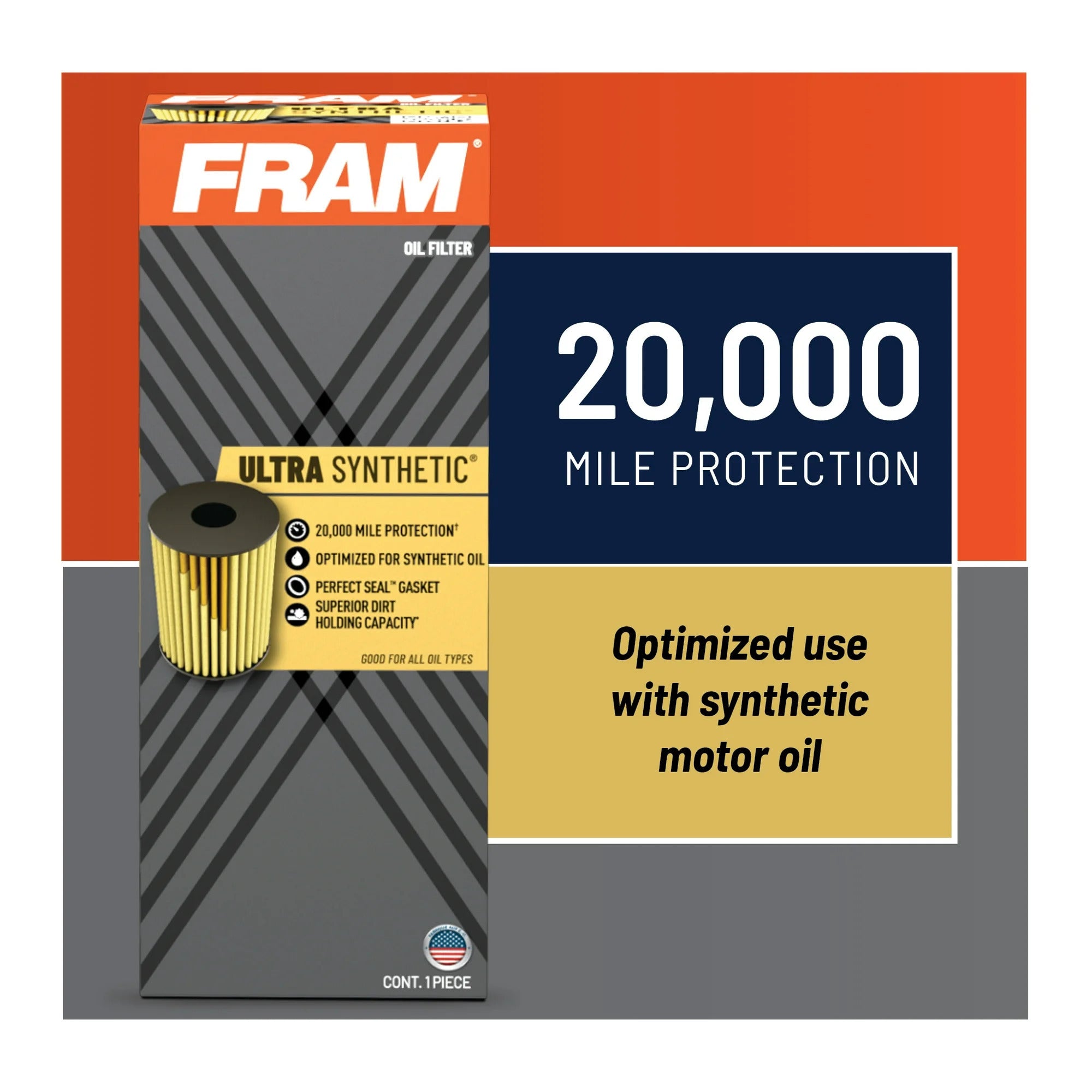 FRAM Ultra Synthetic Oil Filter, XG9999, 20K mile Filter for Hyundai, Kia Vehicles Fits select: 2006-2010 HYUNDAI SONATA, 2007-2009 HYUNDAI SANTA FE