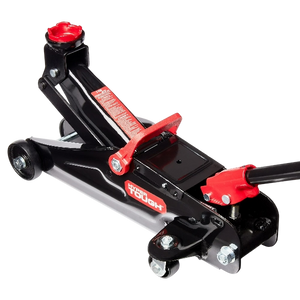 Hyper Tough T82011W Trolley Jack, 2 Ton Black and Red
