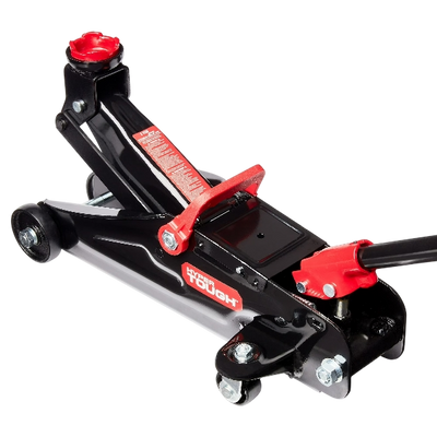 Hyper Tough T82011W Trolley Jack, 2 Ton Black and Red