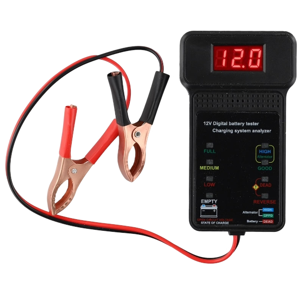 12V Battery Tester 100-2000CCA Car Electric Quantity Detector Diagnostic Tool