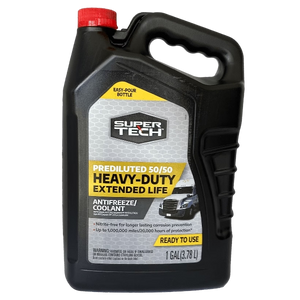 Super Tech Prediluted 5050 Heavy-Duty Extended Life AntifreezeCoolant, 1 Gallon